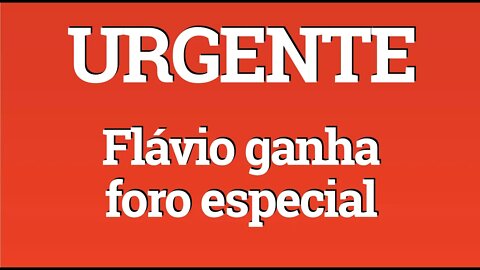 URGENTE: FLÁVIO BOLSONARO GANHA FORO ESPECIAL E JUIZ DO CASO QUEIROZ É TROCADO