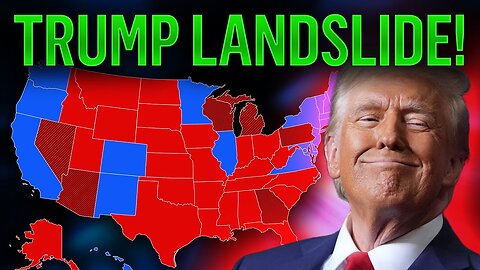 TRUMP WINS IN A LANDSLIDE, Republicans Win A Trifecta! - 11/06/24