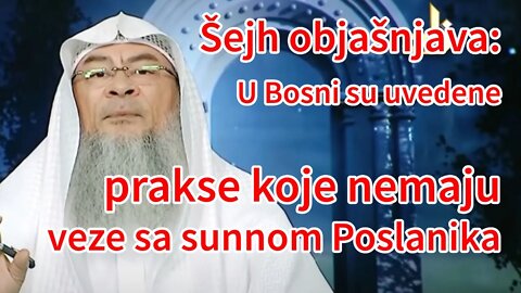 Šejh objašnjava - U Bosni su u islam uvedene prakse koje nemaju veze sa sunnom Poslanika Muhameda