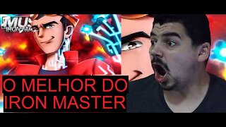 REACT Rap do Mutante Rex - É HORA DA REVOLUÇÃO IRON MASTER - MELHOR DO MUNDO