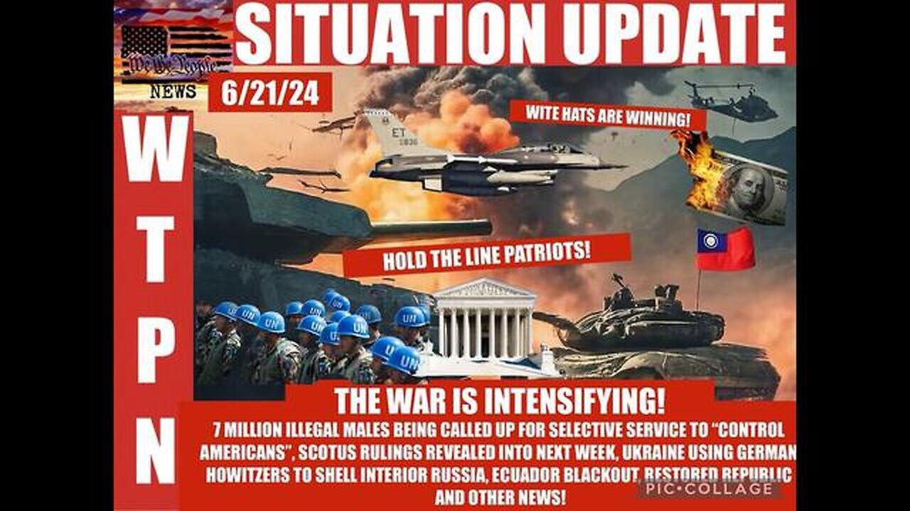 WTPN ~ Judy Byington ~ Situation Update ~ 6-21-24 ~ Trump Return ~ Restored Republic via a GCR