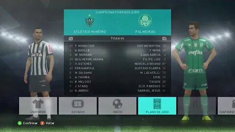 PES 2018 BRASILEIRÃO E INTERNACIONAL CUP