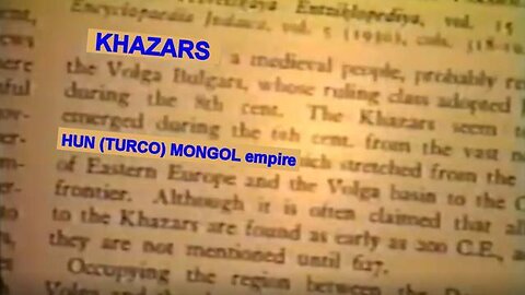 KHAZARS ARE TURCO-MONGOLS KHAN DESCENDANTS