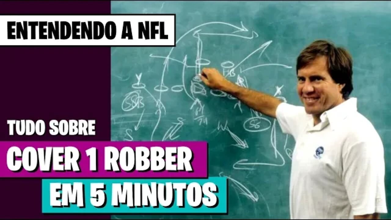 CONHEÇA TUDO sobre a COVER 1 ROBBER - ENTENDENDO A NFL