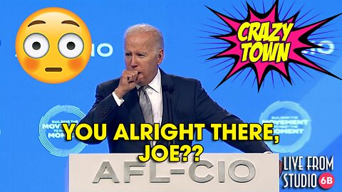 Joe Biden Almost Hacks Up a Lung! (Crazy Town)