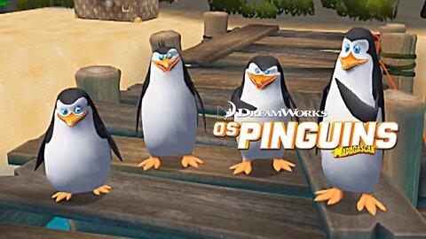OS PINGUINS DE MADAGASCAR #8 - Rumo à cidade de Alex, Glória Melman e Marty! (Legendado em PT-BR)