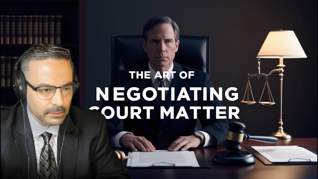 The art of negotiating a litigated Court matter