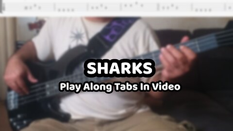 Imagine Dragons - Sharks - Bass Cover & Tabs