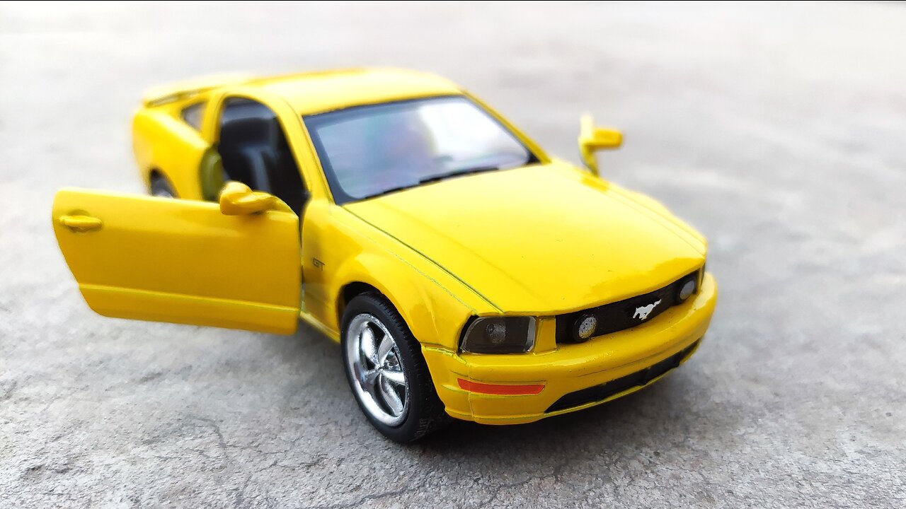 Unboxing of Ford Mustang GT | Realistic diecast car