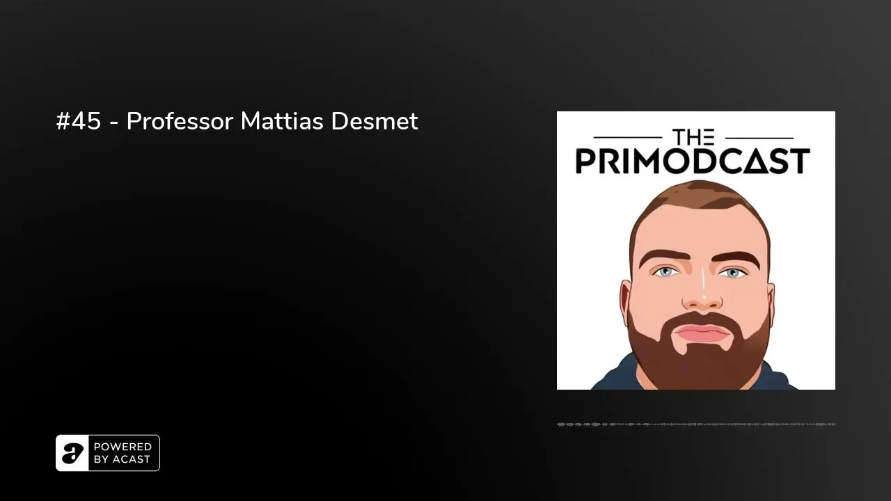 #45 - Professor Mattias Desmet