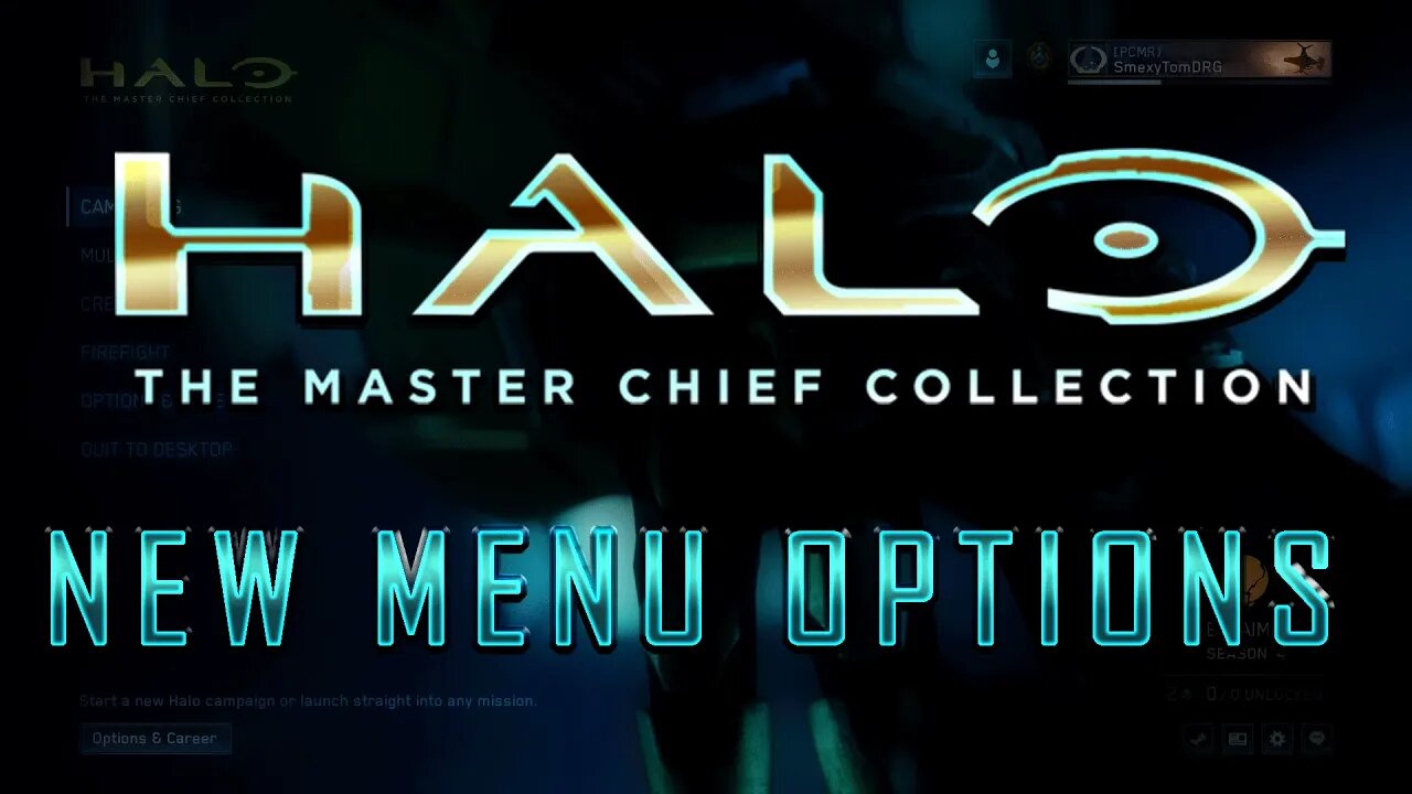 Halo MCC PC NEW MENU SETTINGS Demo | November 2020 UPDATE