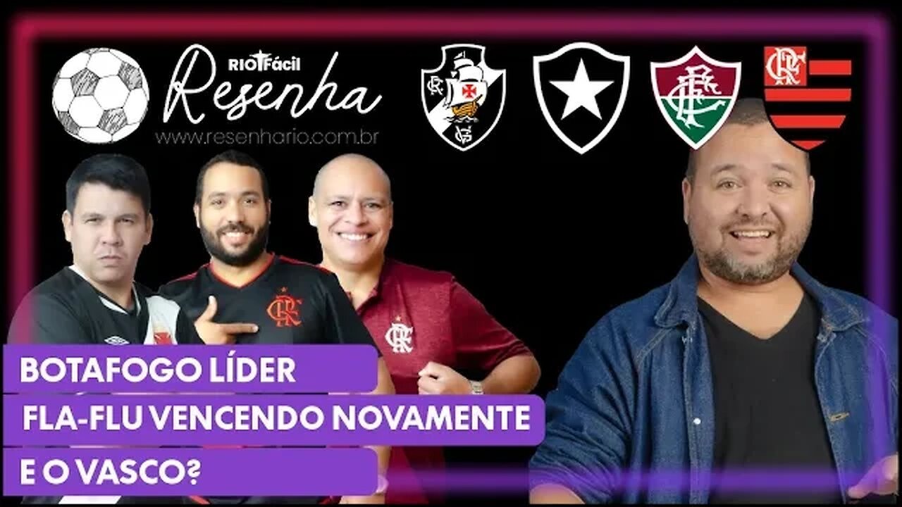 Episódio #17 do Resenha Rio falando de VASCO, FLUMINENSE, FLAMENGO E BOTAFOGO