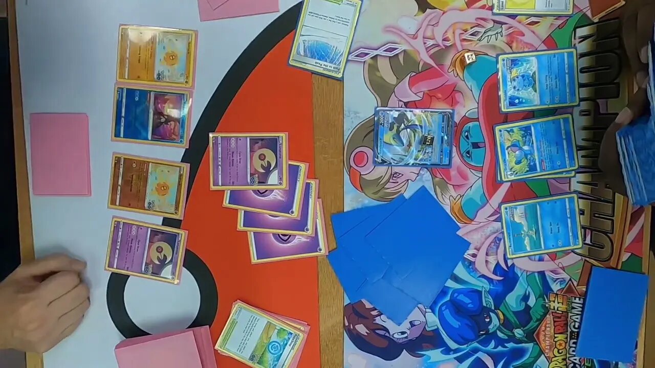 Inteleon VMAX vs Lunatone/Solrock at @The Local Game Store | Pokemon TCG