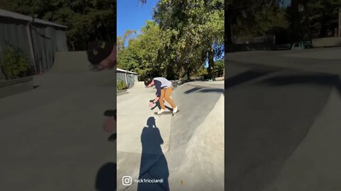 Half Cab Flip into the Barn Bank