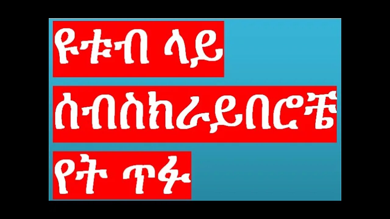 ዩቱብ ላይ እነዚህ ሰብስክራይበሮቼ የት ጥፉ | Why YouTube Is Deleting Subscribers |#new_tube