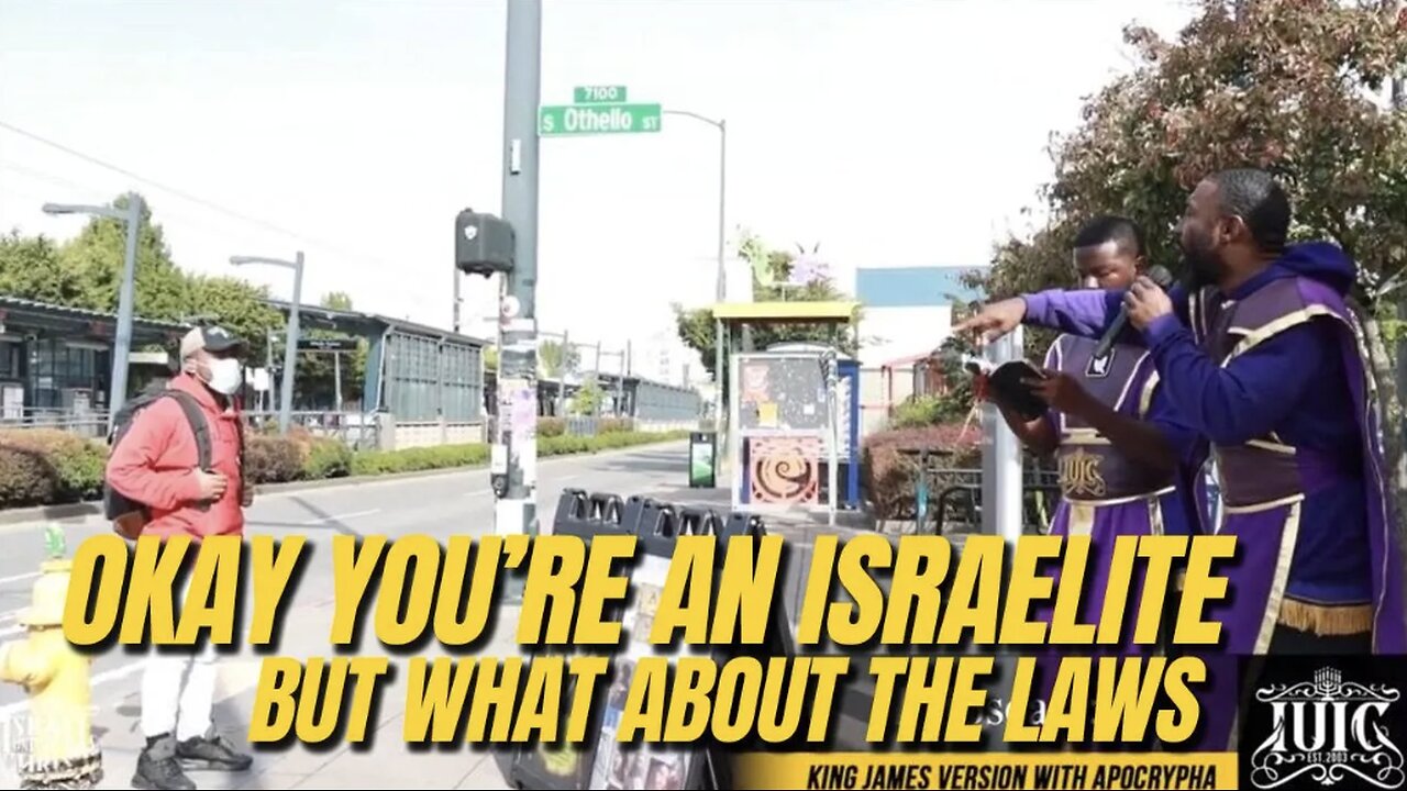 Okay You're An Israelite But What About The Laws