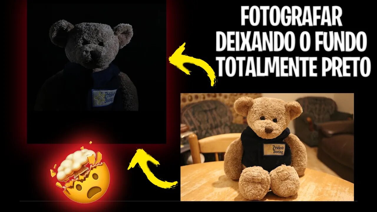 🤫SEGREDO🤫 COMO deixar uma FOTO com FUNDO PRETO sem ter UM Fundo Preto! Sua Cabaça vai Explodir!!!