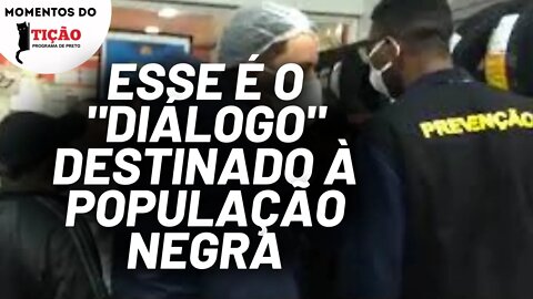 Vendedor negro é acusado de perturbação e abordado violentamente por guardas | Momentos