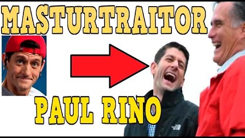 PAUL RYAN's ongoing Insurrection against TRUMP, We The People, and the Republic. for Swamp Shekels