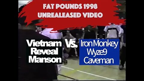 BBoy Reveal, Vietnam, Manson VS Iron Monkey, Caveman, Wyze9 "Fat Pounds Final 1999" San Diego, CA