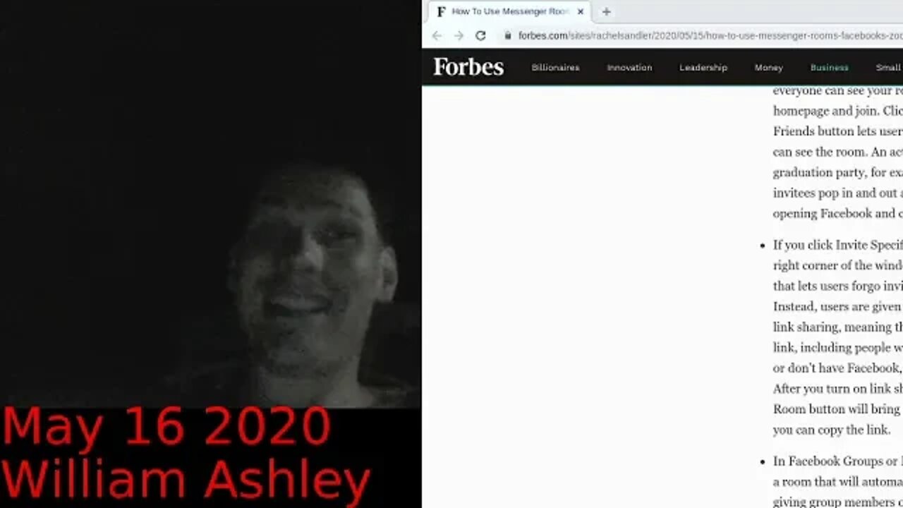MAY 16 NEWS Facebook "Rooms" new feature to compete with "Zoom"
