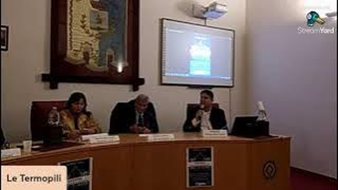 Andrea Cionci, conferenza a Militello per la presentazione del libro ''Codice Ratzinger''