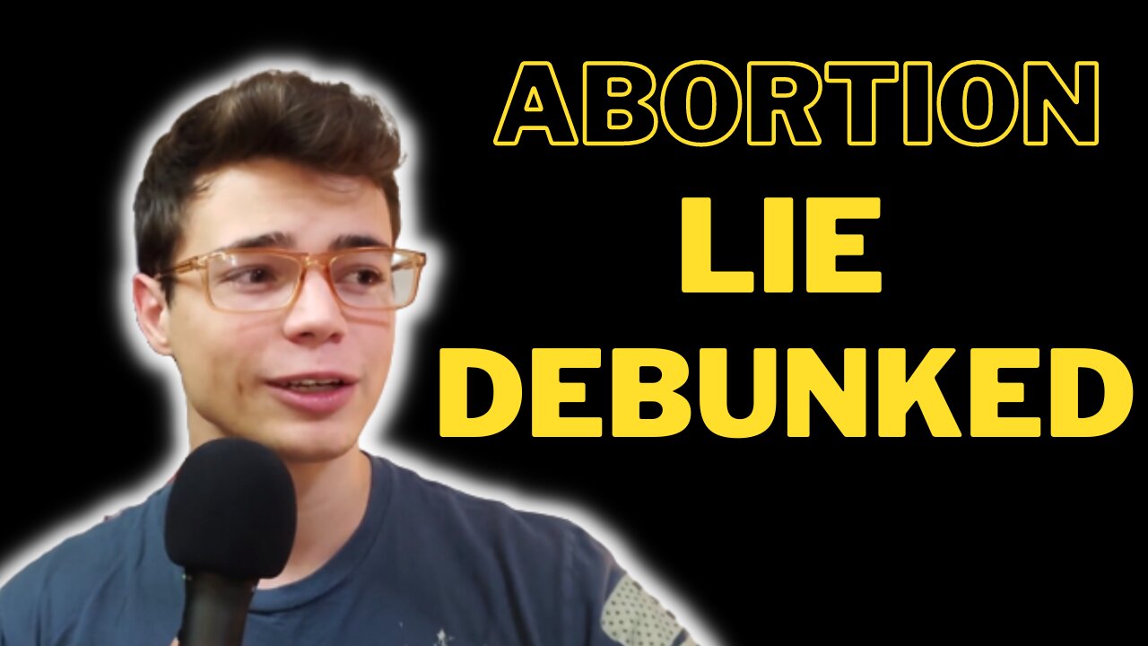 "Banning Abortion Wont Decrease the Number of Abortions" - DEBUNKED