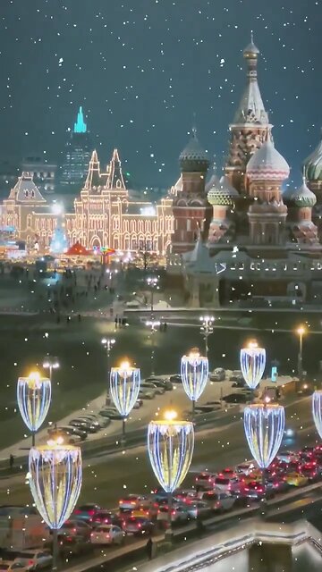 While Europe is facing energy shortage in Winter,Russia shows warns night