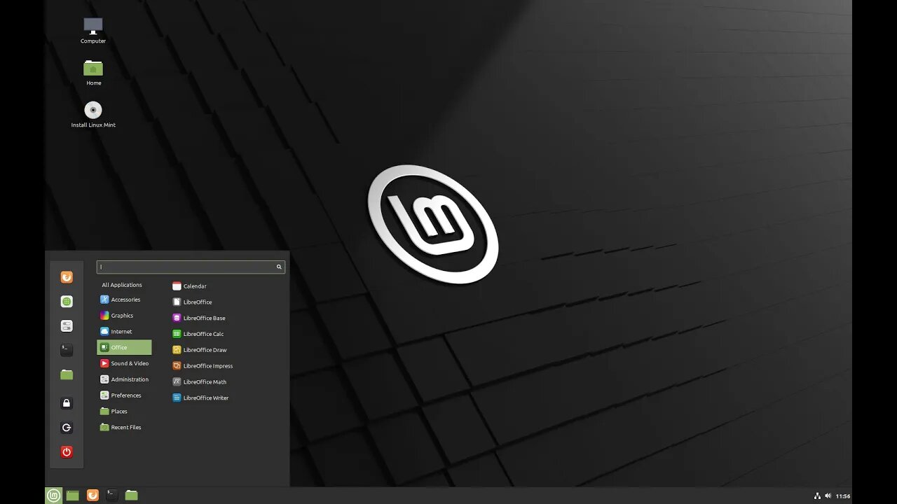 Linux MINT 20 Cinnamon LIVE Xmas 2020