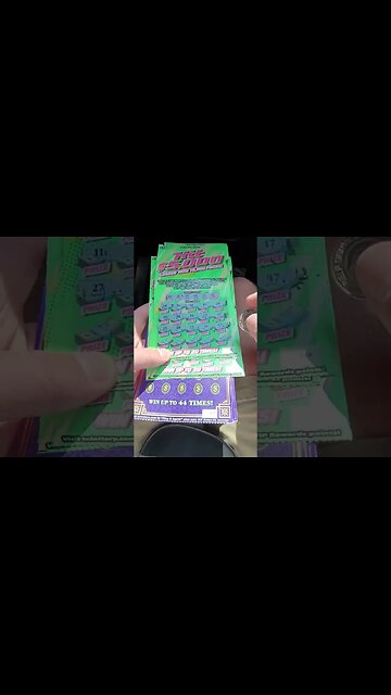 Hit $5,000 Lottery Ticket Tennessee Scratch Off Tickets! #lottery