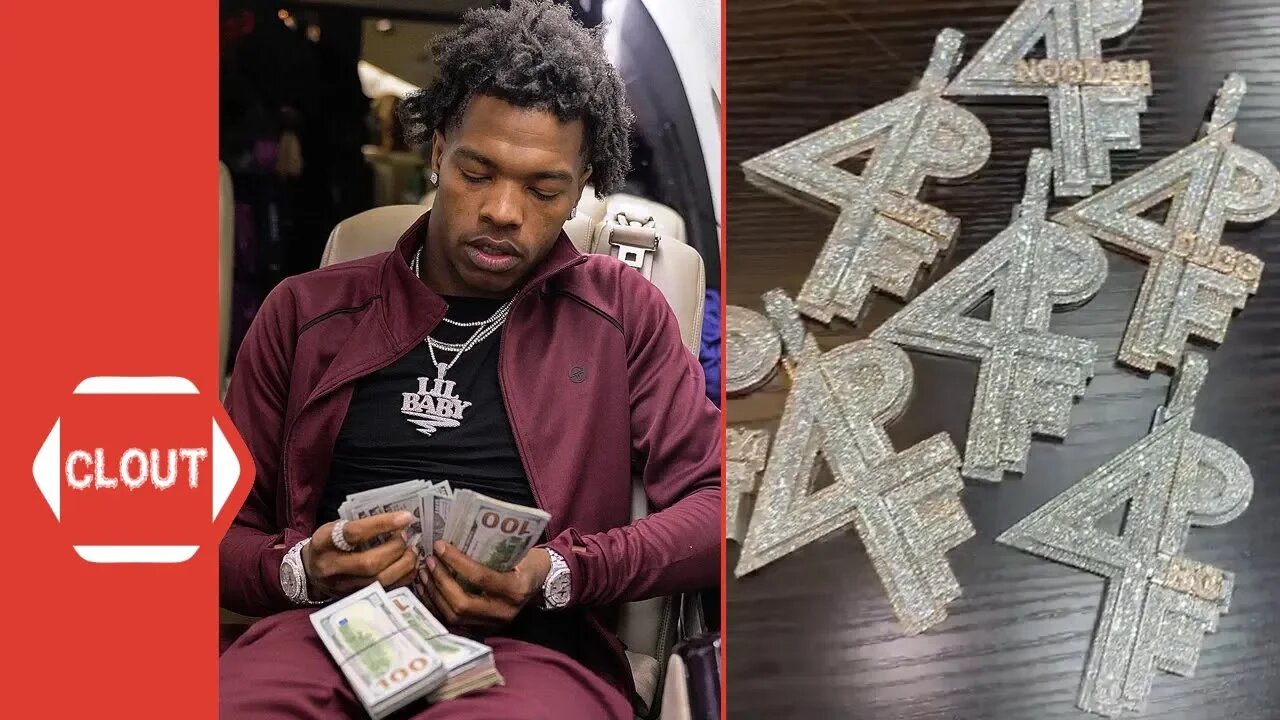 Lil Baby Buys His Whole Team New "4PF" Diamond Chains!