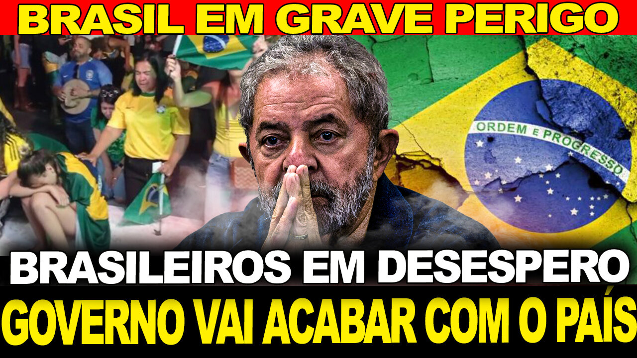 BOMBA !! BRASIL EM PERIGO... GOVERNO VAI ACABAR COM O PAÍS !! DADOS ASSUSTAM O POVO BRASILEIRO !!!