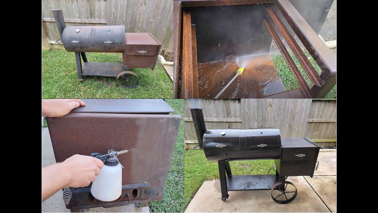 Restoring an offset smoker - what works?