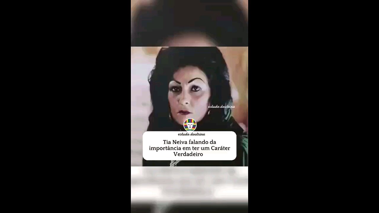 Tia Neiva fala da importância de se ter uma caráter verdade