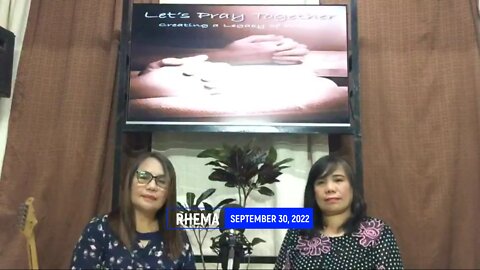 September 30, 2022 Prayer