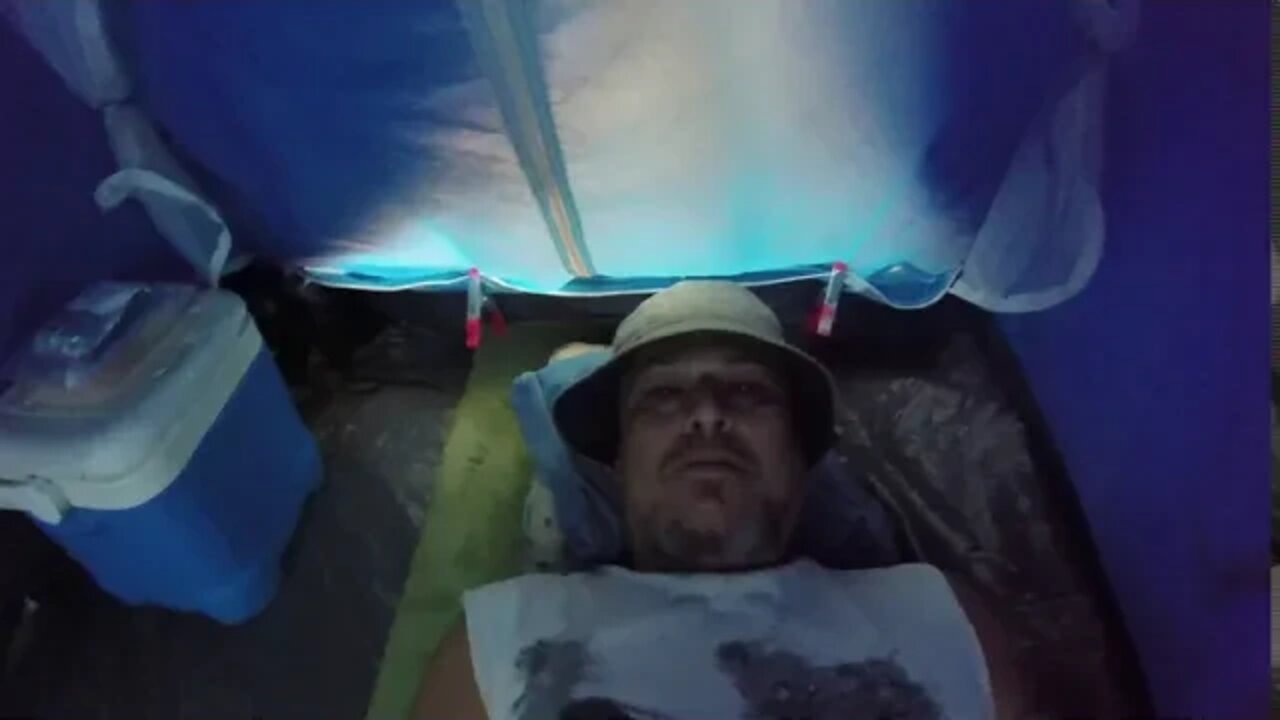 Stuck in my tent