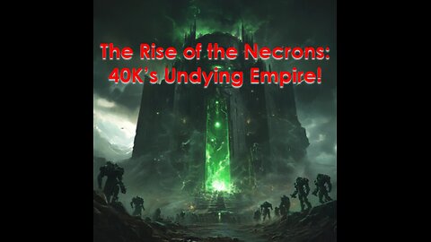 The Necrons: Ancient Machines and Dark Secrets of Warhammer 40K - Five Minute Nerd - Episode 17