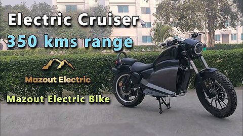 Mazout electric motorcycle - India