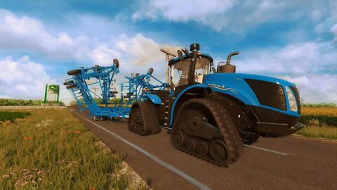 Farming Simulator 22 T9 New Holland 4WD tractor