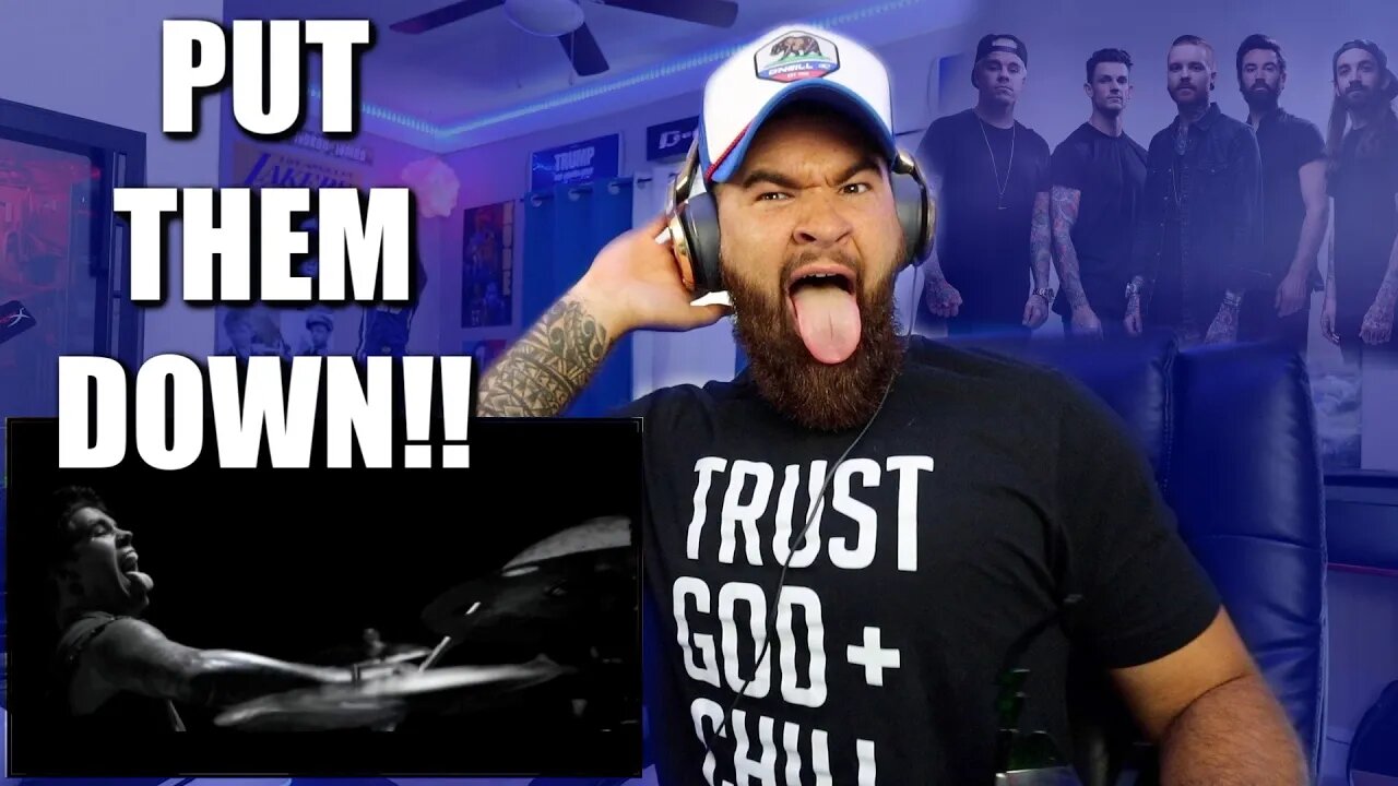 Memphis May Fire - Vices (Official Music Video) REACTION!!!