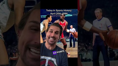 TODAY IN SPORTS HISTORY: 4/20/1986 #shorts