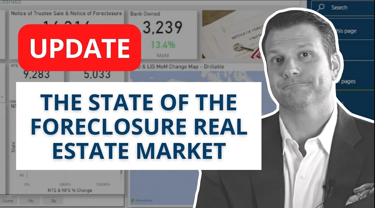 UPDATE: The State of the Foreclosure Real Estate Market in 2022 Backed with DATA