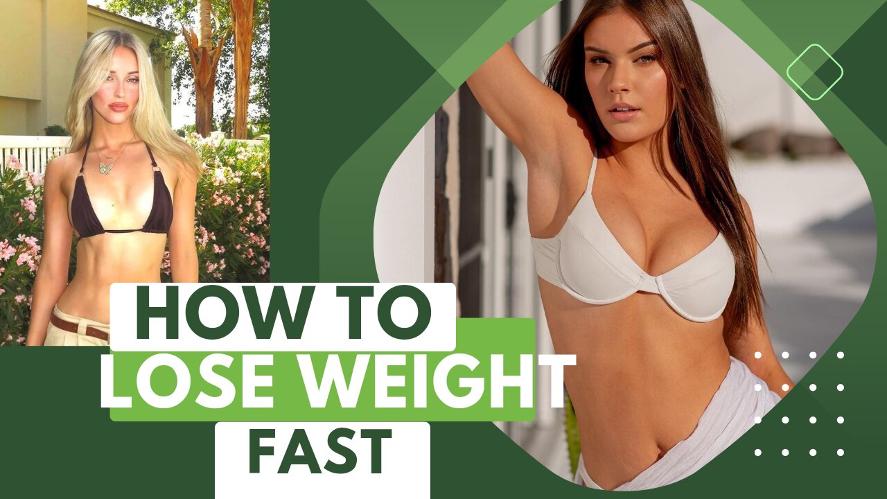 How to lose weight fast