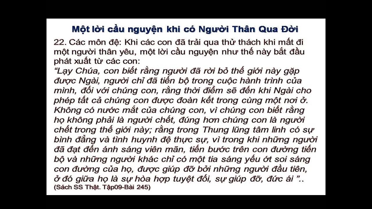 CHÚC THƯ THỨ BA. Ch.63 - Những Giáo Huấn của Đức Chúa.P3