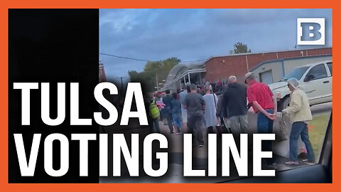 Vote, Vote, Vote! Massive Lines Seen for Early Voting in Tulsa, Oklahoma