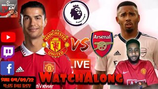 MANCHESTER UNITED vs ARSENAL - LIVE Stream Watchalong