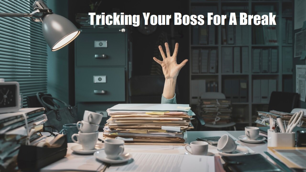 Tricking Your Boss For A Break / 1 Minute Tech Tips