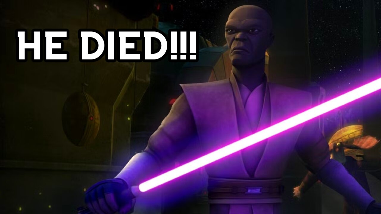 Don't Bring Him Back!!! Proof Mace Windu Died In Revenge Of The Sith