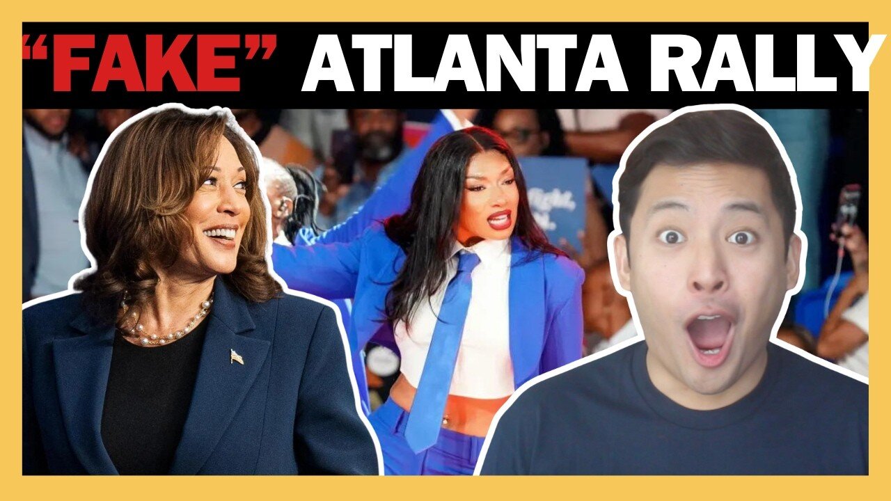 Kamala HUMILIATES Herself at Atlanta Rally As Crowd WALKS AWAY!