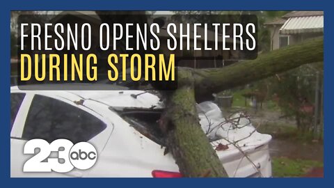 Fresno opens storm relief centers